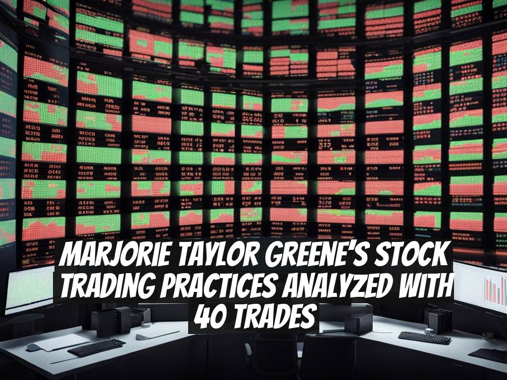 Marjorie Taylor Greene’s Stock Trading Practices Analyzed with 40 Trades