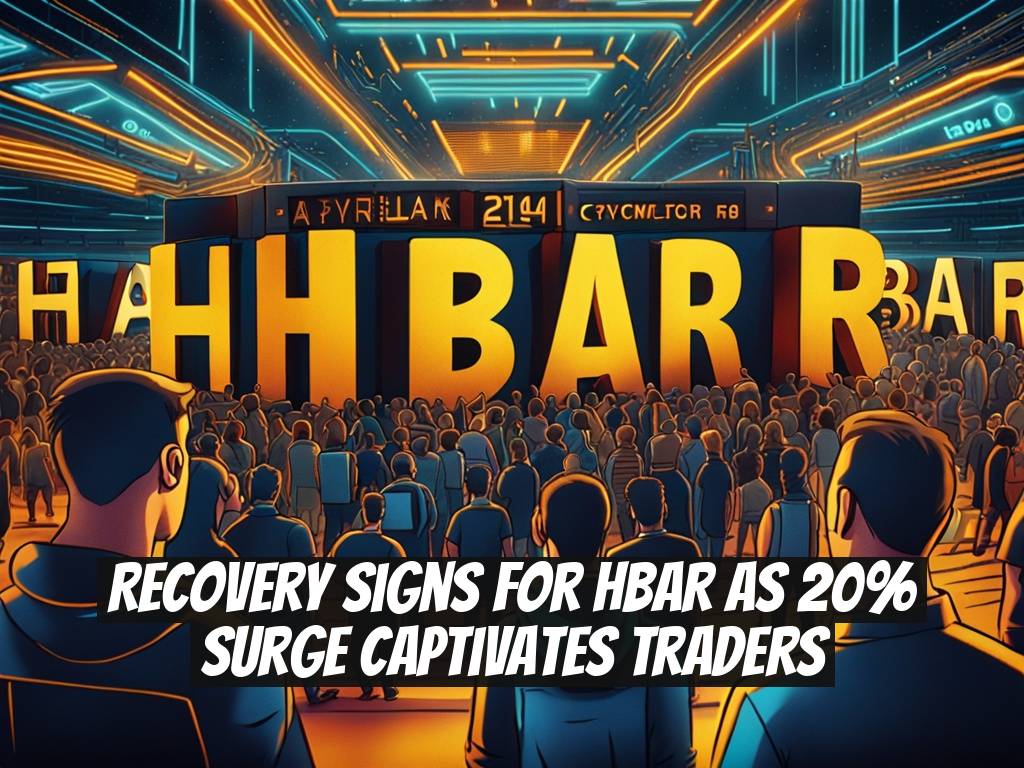 Recovery Signs for HBAR as 20% Surge Captivates Traders