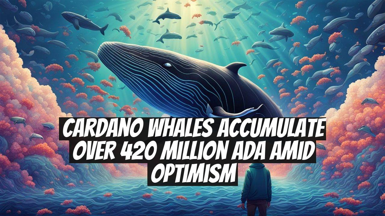 Cardano Whales Accumulate Over 420 Million ADA Amid Optimism