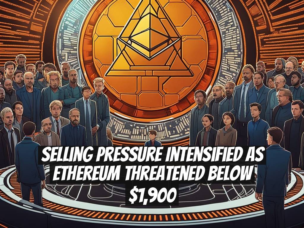 Selling Pressure Intensified as Ethereum Threatened Below $1,900