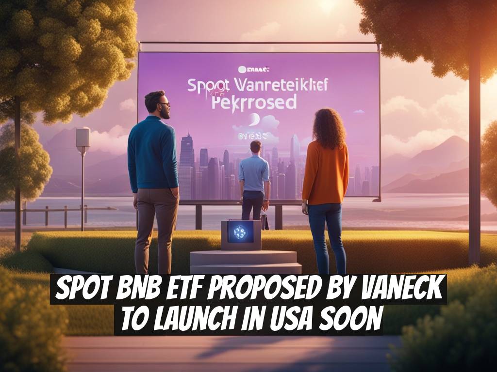 Spot BNB ETF Proposed by VanEck to Launch in USA Soon