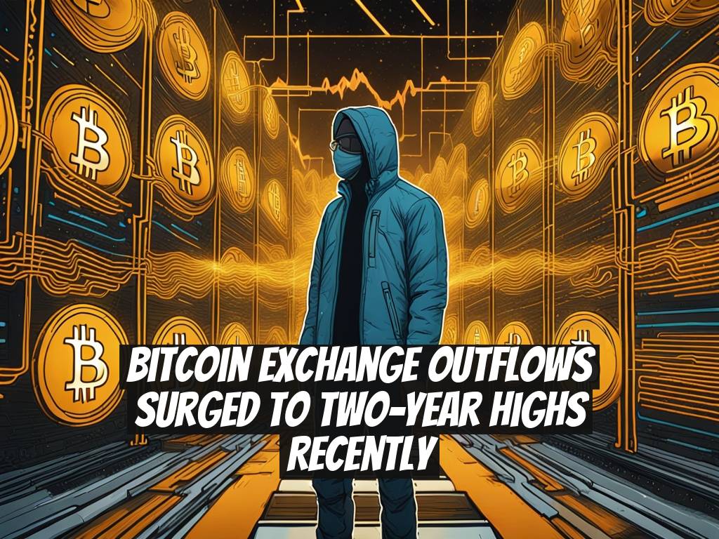 Bitcoin Exchange Outflows Surged to Two-Year Highs Recently