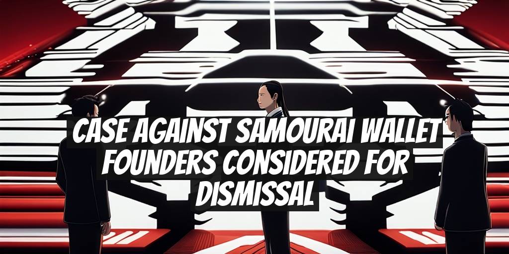 Case Against Samourai Wallet Founders Considered for Dismissal