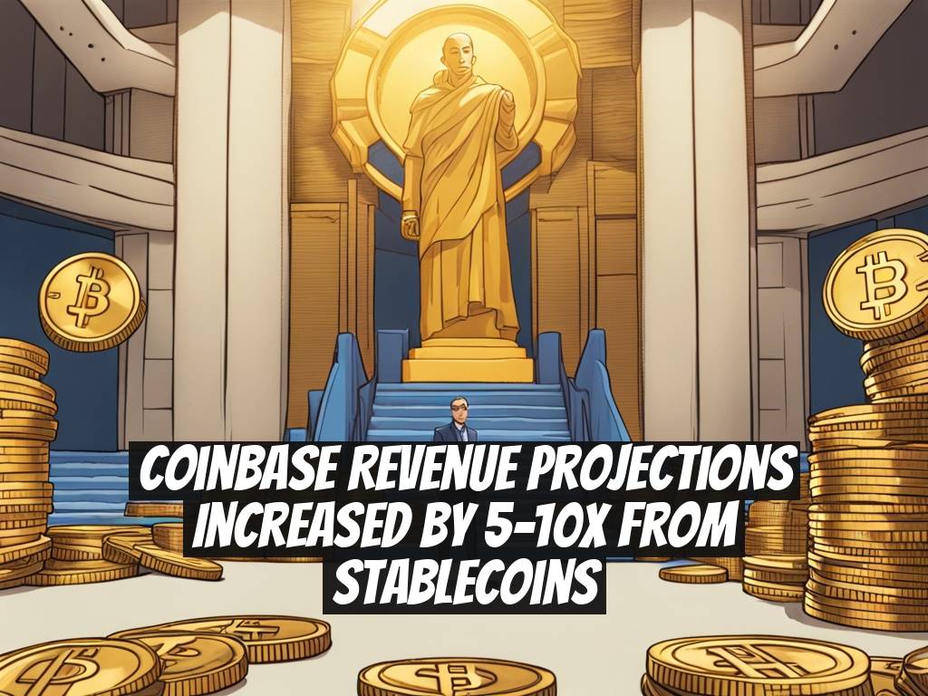Coinbase Revenue Projections Increased by 5-10x from Stablecoins