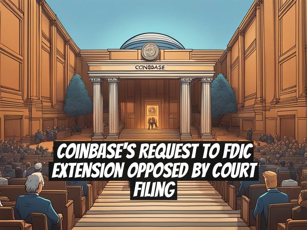 Coinbase's Request to FDIC Extension Opposed by Court Filing