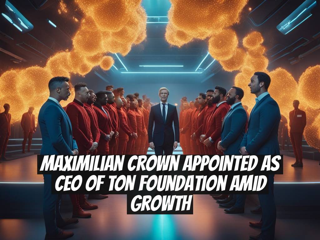 Maximilian Crown Appointed as CEO of TON Foundation Amid Growth