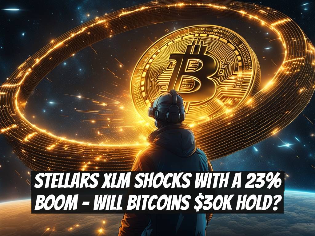 Stellars XLM Shocks with a 23% Boom - Will Bitcoins $30K Hold?