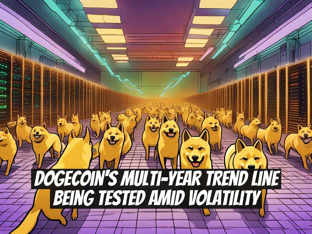 Dogecoin's Multi-Year Trend Line Being Tested Amid Volatility
