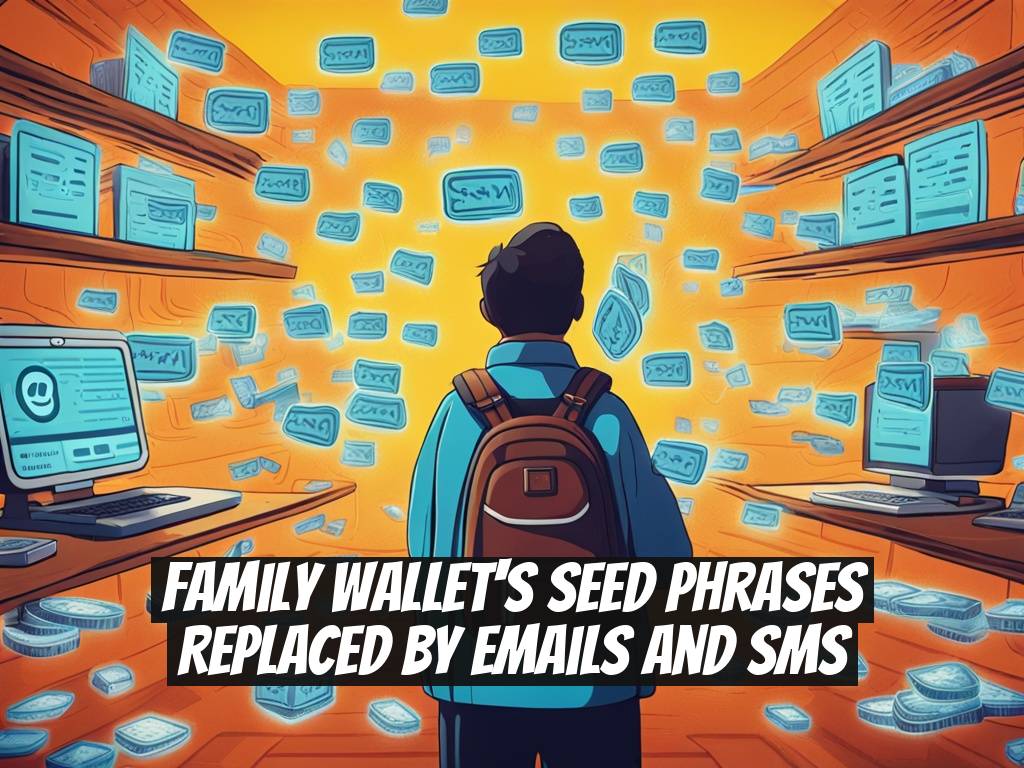 Family Wallet's Seed Phrases Replaced by Emails and SMS
