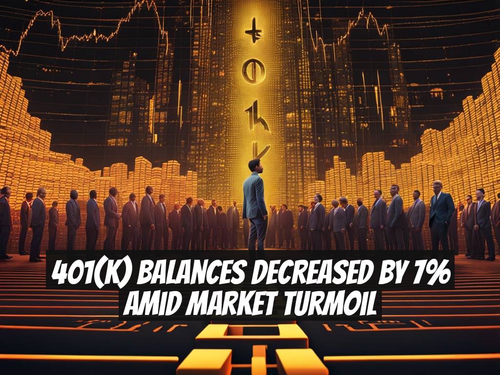 401(k) Balances Decreased by 7% Amid Market Turmoil