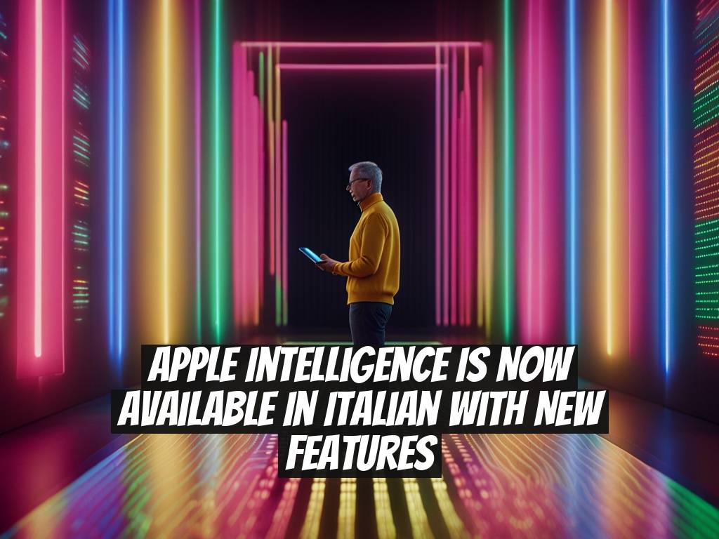 Apple Intelligence is now available in Italian with new features