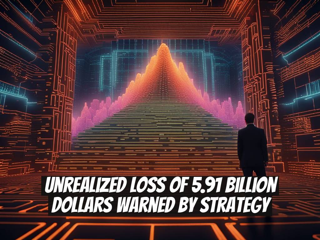 Unrealized Loss of 5.91 Billion Dollars Warned by Strategy