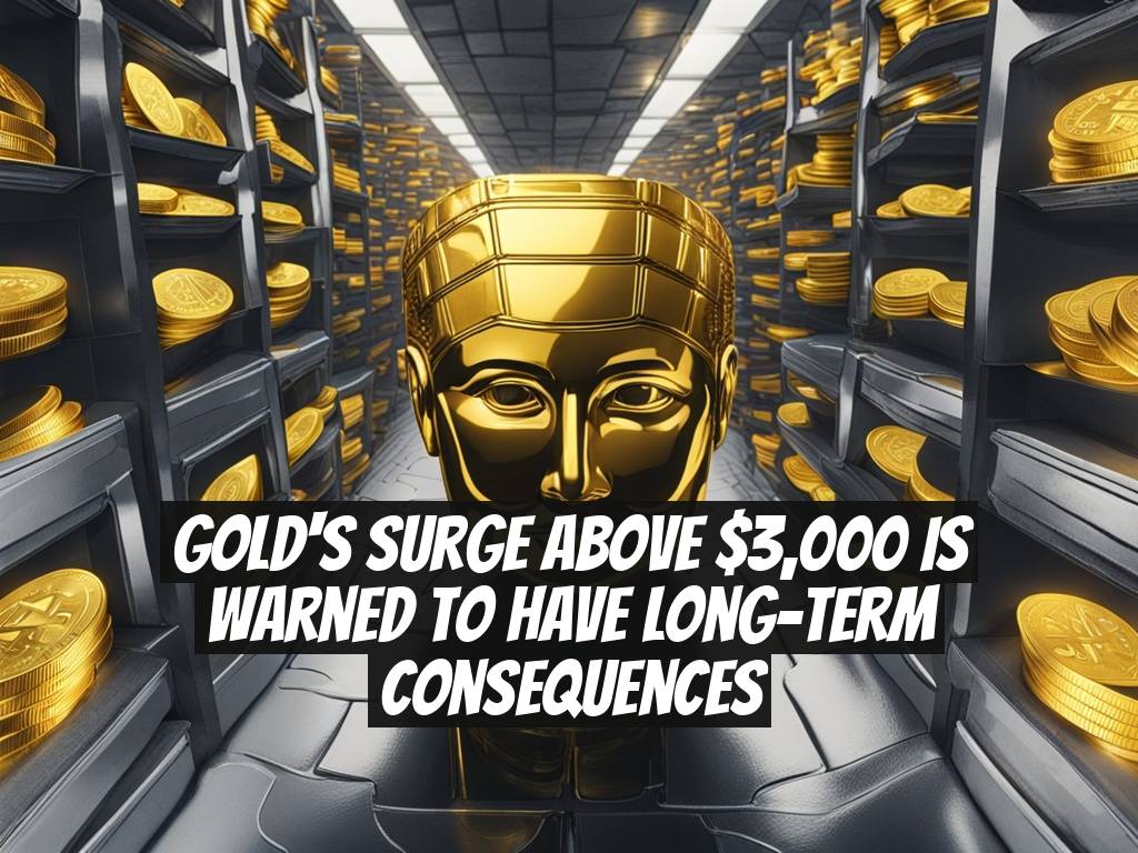Gold's Surge Above $3,000 is Warned to Have Long-term Consequences