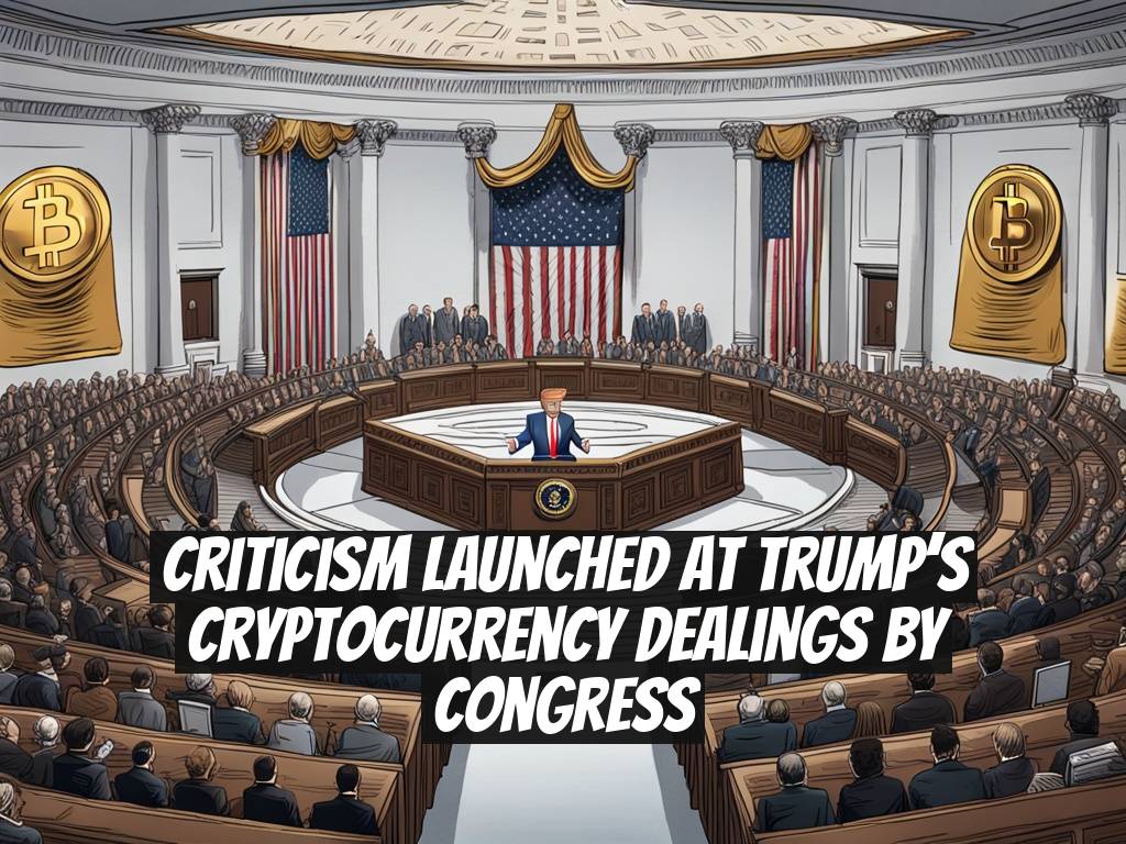 Criticism Launched at Trump’s Cryptocurrency Dealings by Congress
