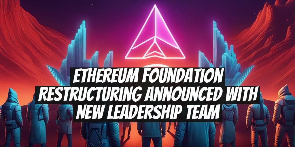 Ethereum Foundation Restructuring Announced with New Leadership Team