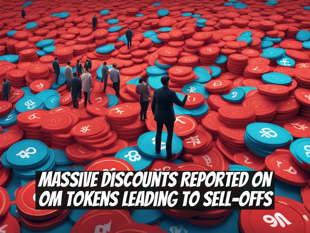 Massive Discounts Reported on OM Tokens Leading to Sell-Offs