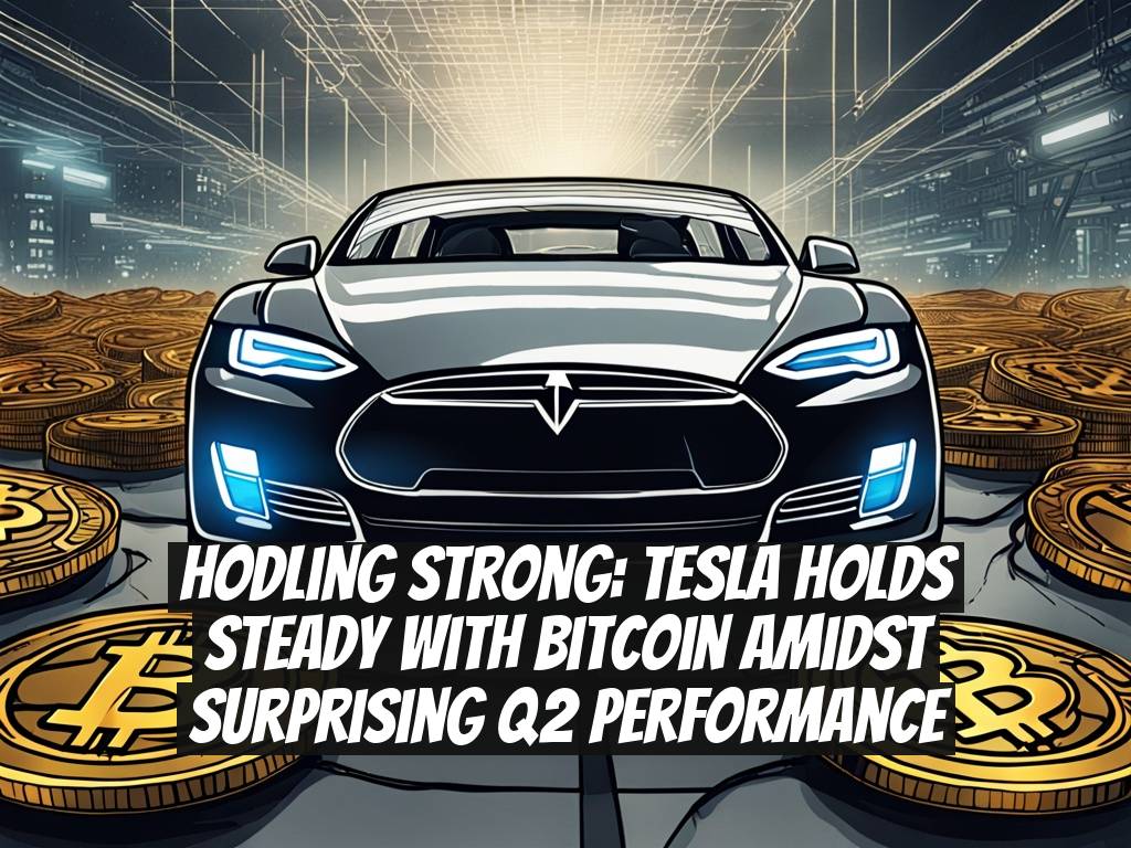 HODLing Strong: Tesla Holds Steady with Bitcoin Amidst Surprising Q2 Performance