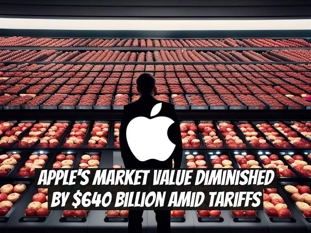 Apple's Market Value Diminished by $640 Billion Amid Tariffs