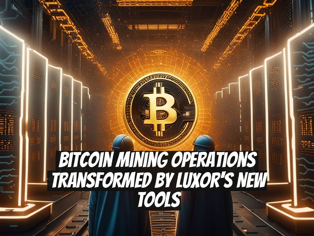 Bitcoin Mining Operations Transformed by Luxor's New Tools