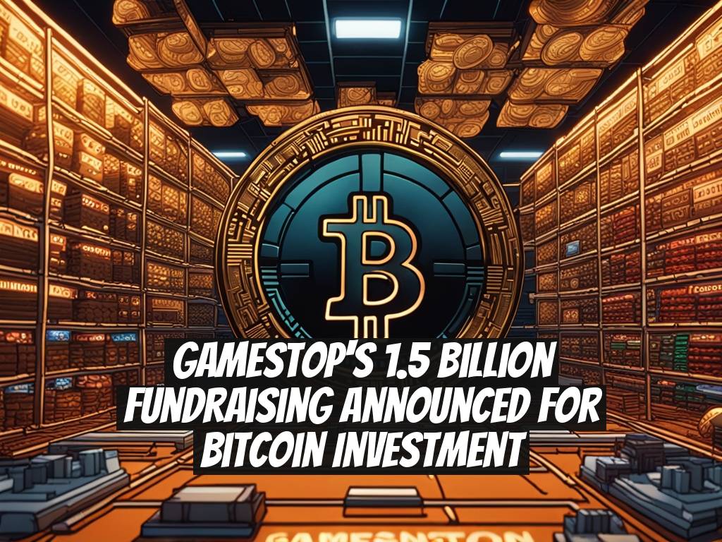 GameStop's 1.5 Billion Fundraising Announced for Bitcoin Investment