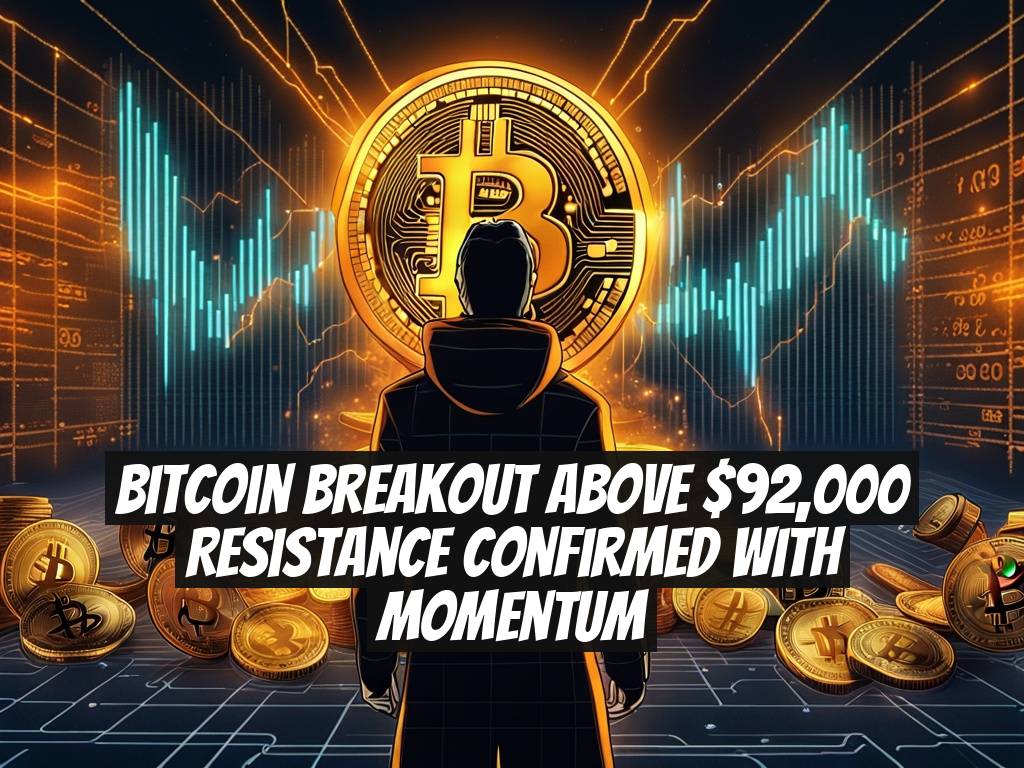 Bitcoin Breakout Above $92,000 Resistance Confirmed with Momentum