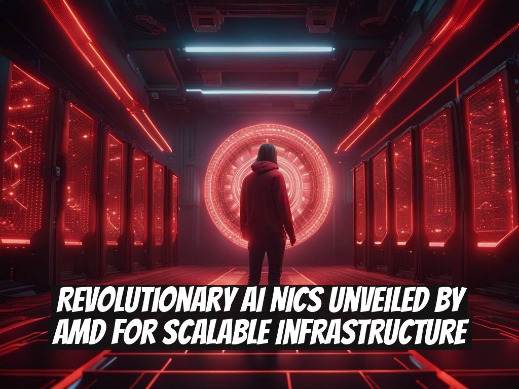 Revolutionary AI NICs Unveiled by AMD for Scalable Infrastructure
