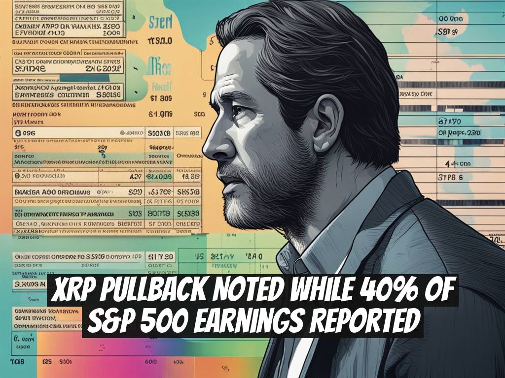 XRP Pullback Noted While 40% of S&P 500 Earnings Reported
