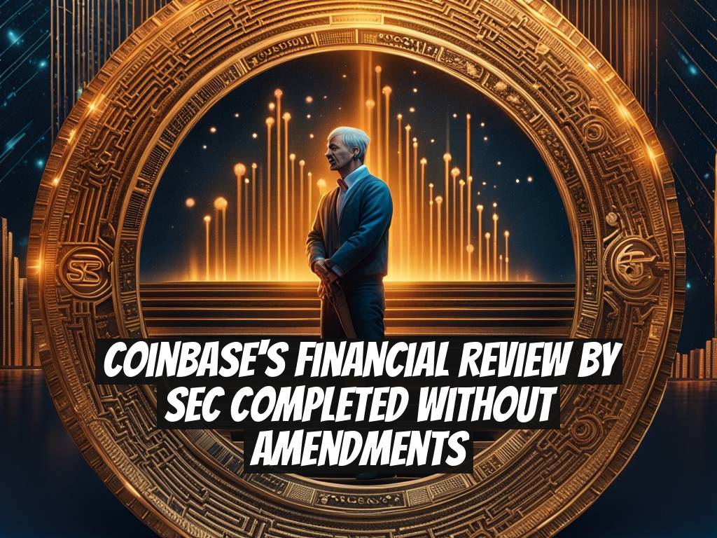 Coinbase's Financial Review by SEC Completed Without Amendments