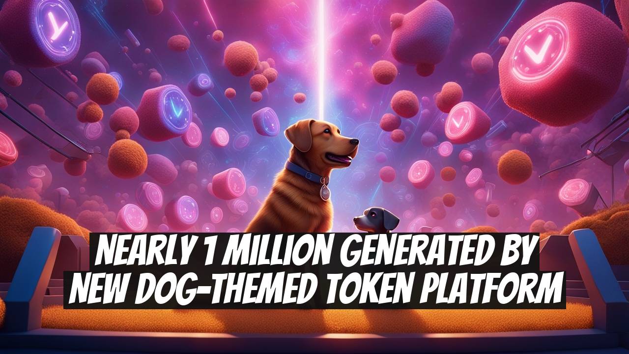 Nearly 1 Million Generated by New Dog-Themed Token Platform