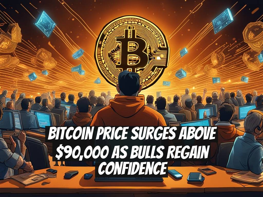 Bitcoin Price Surges Above $90,000 as Bulls Regain Confidence