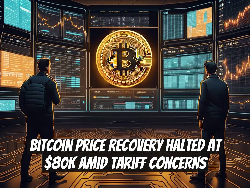Bitcoin Price Recovery Halted at $80K Amid Tariff Concerns