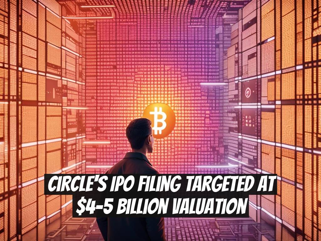 Circle's IPO Filing Targeted at $4-5 Billion Valuation