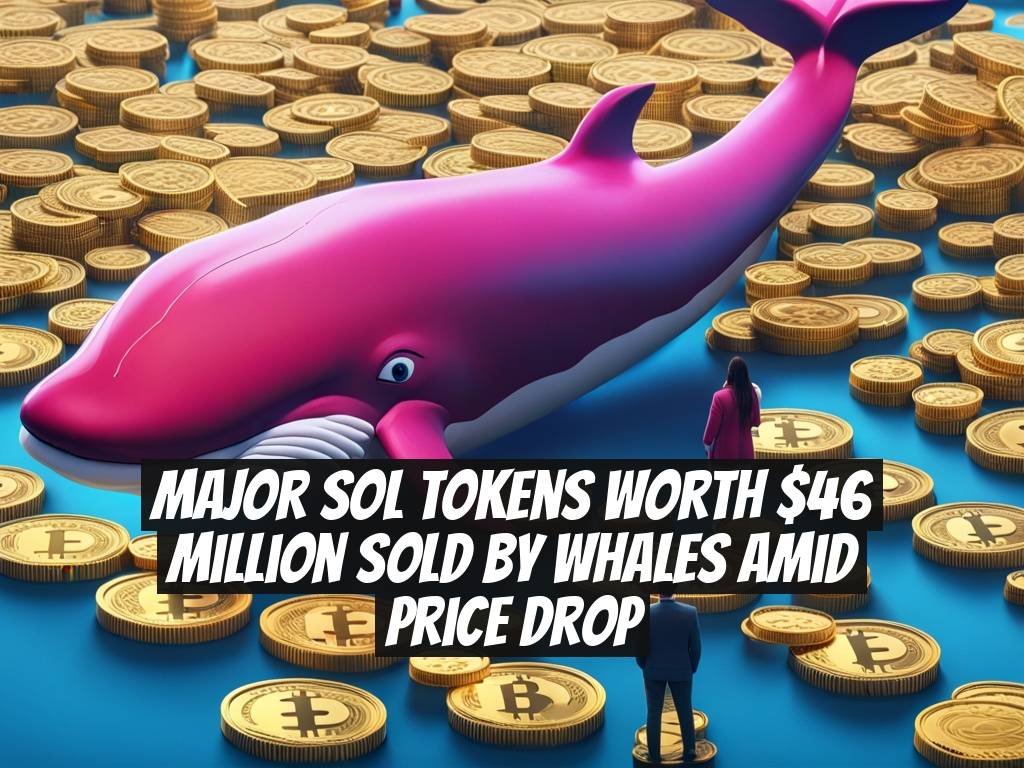 Major SOL Tokens Worth $46 Million Sold by Whales Amid Price Drop