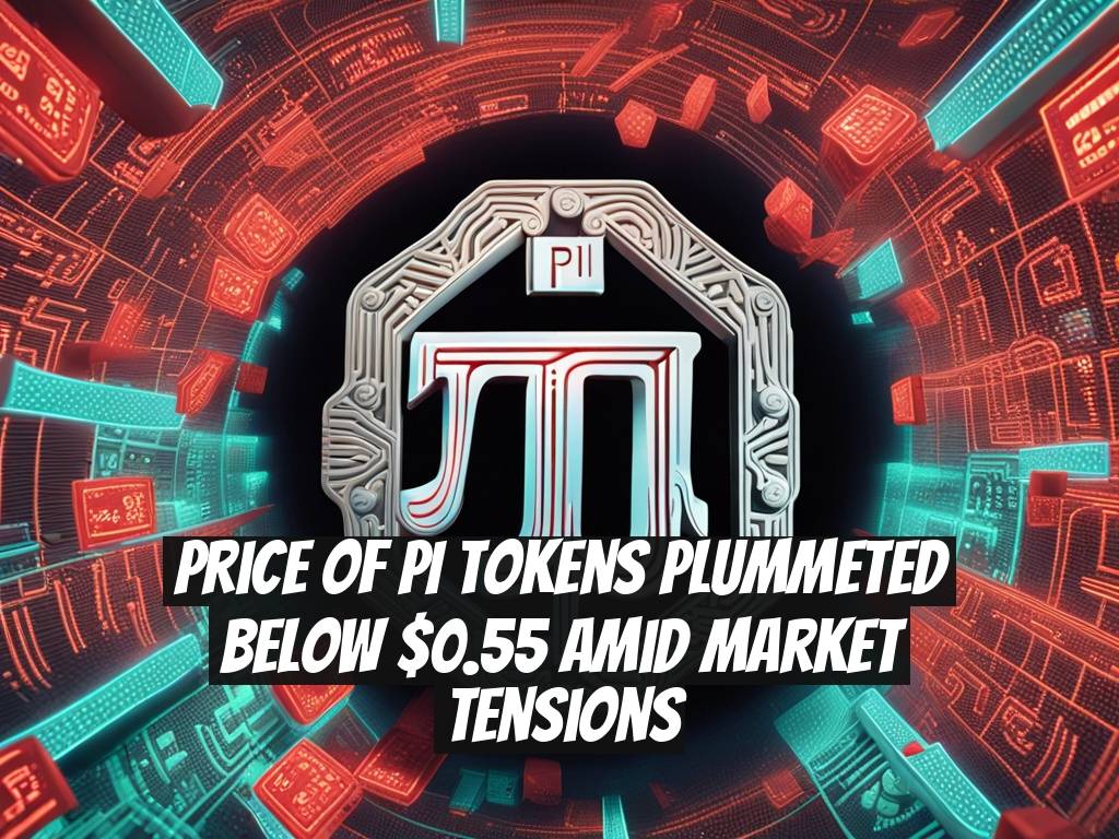 Price of PI Tokens Plummeted Below $0.55 Amid Market Tensions