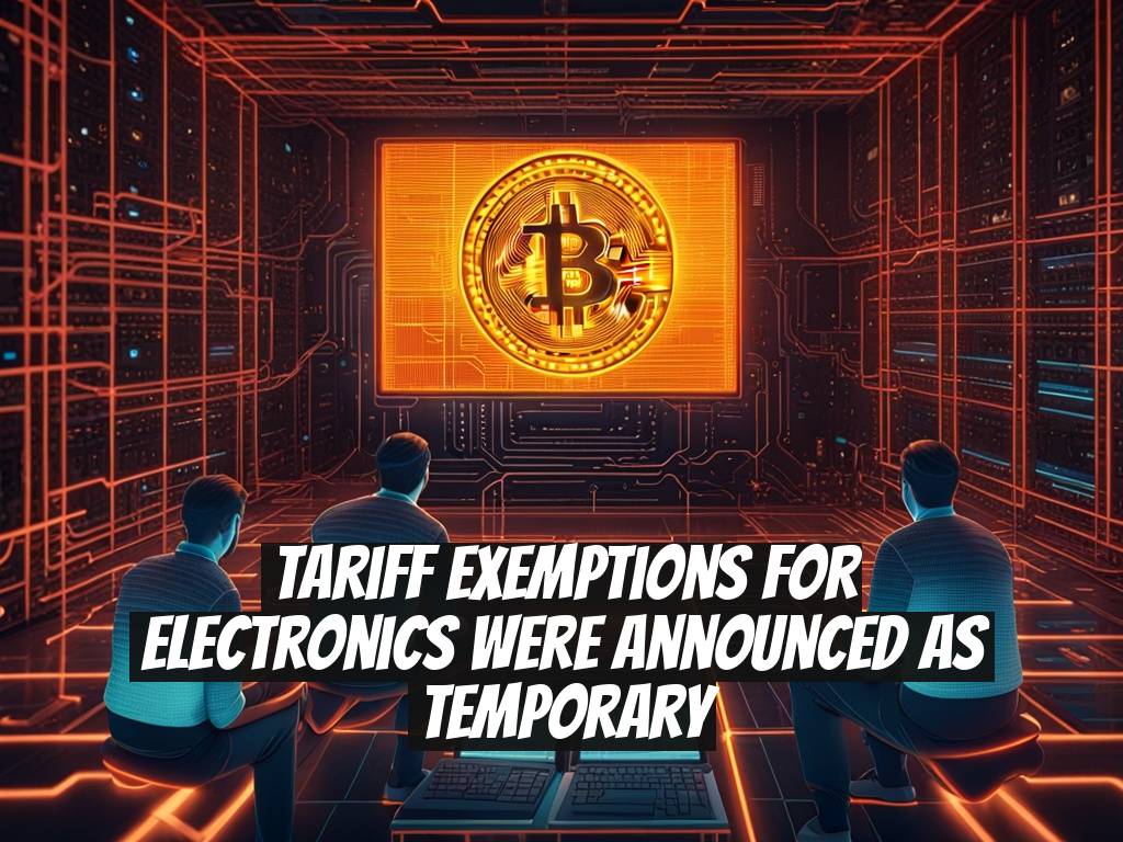 Tariff Exemptions for Electronics Were Announced as Temporary
