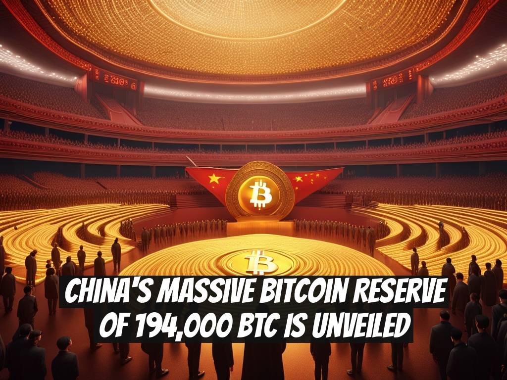 China's Massive Bitcoin Reserve of 194,000 BTC is Unveiled