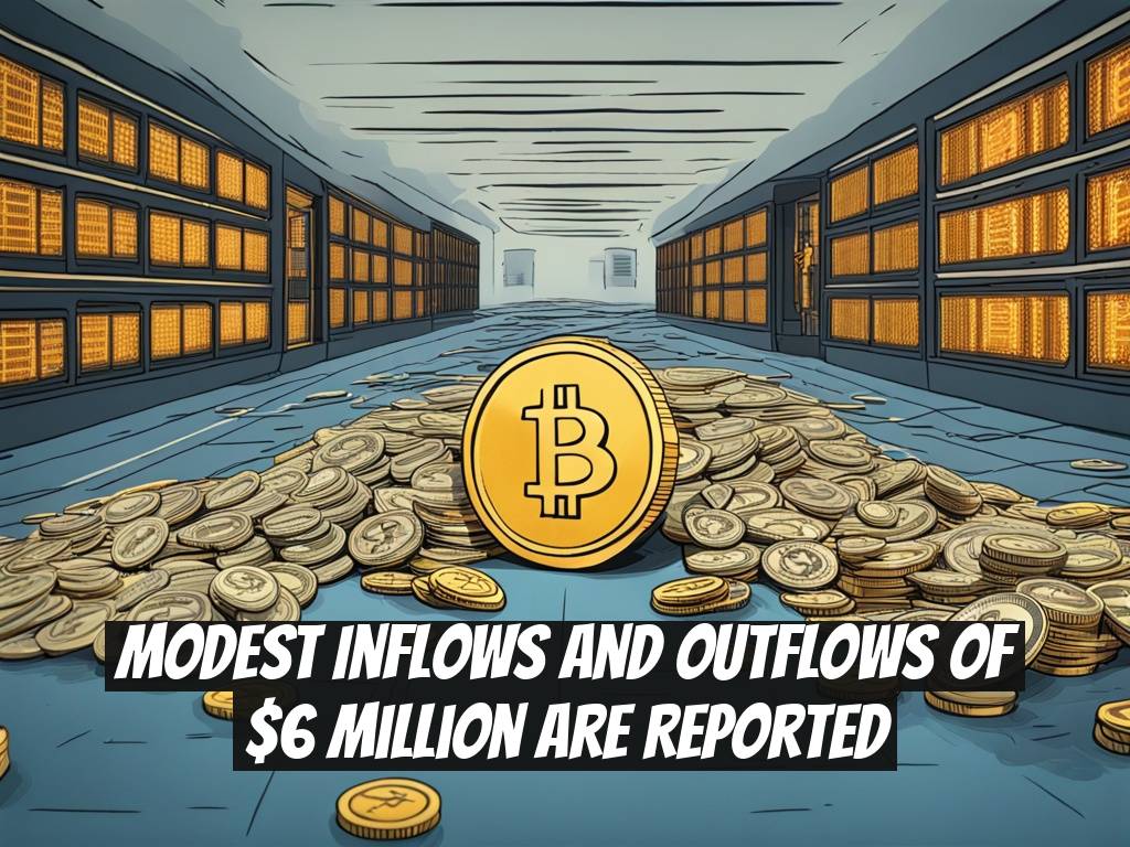 Modest Inflows and Outflows of $6 Million Are Reported