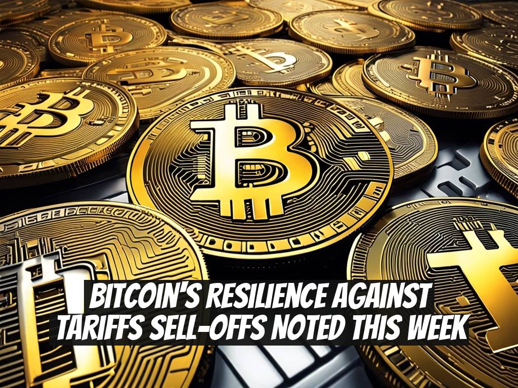 Bitcoin's Resilience Against Tariffs Sell-offs Noted This Week