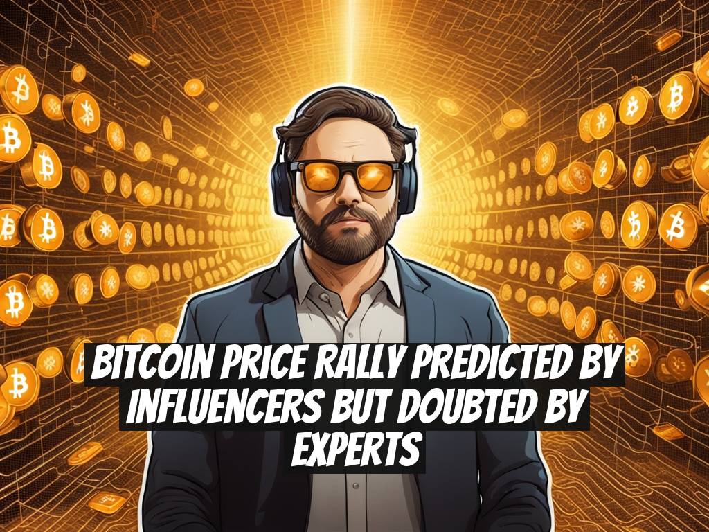 Bitcoin Price Rally Predicted by Influencers but Doubted by Experts