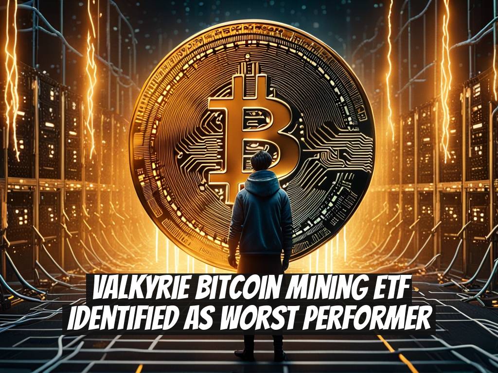 Valkyrie Bitcoin Mining ETF Identified as Worst Performer