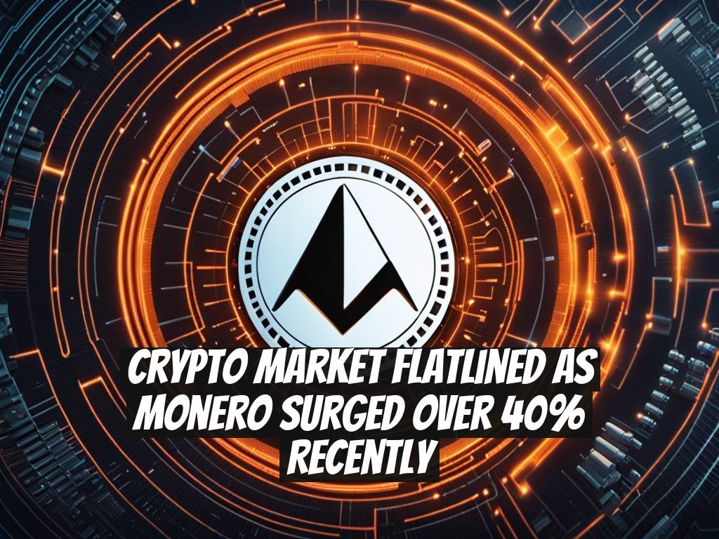 Crypto Market Flatlined as Monero Surged Over 40% Recently