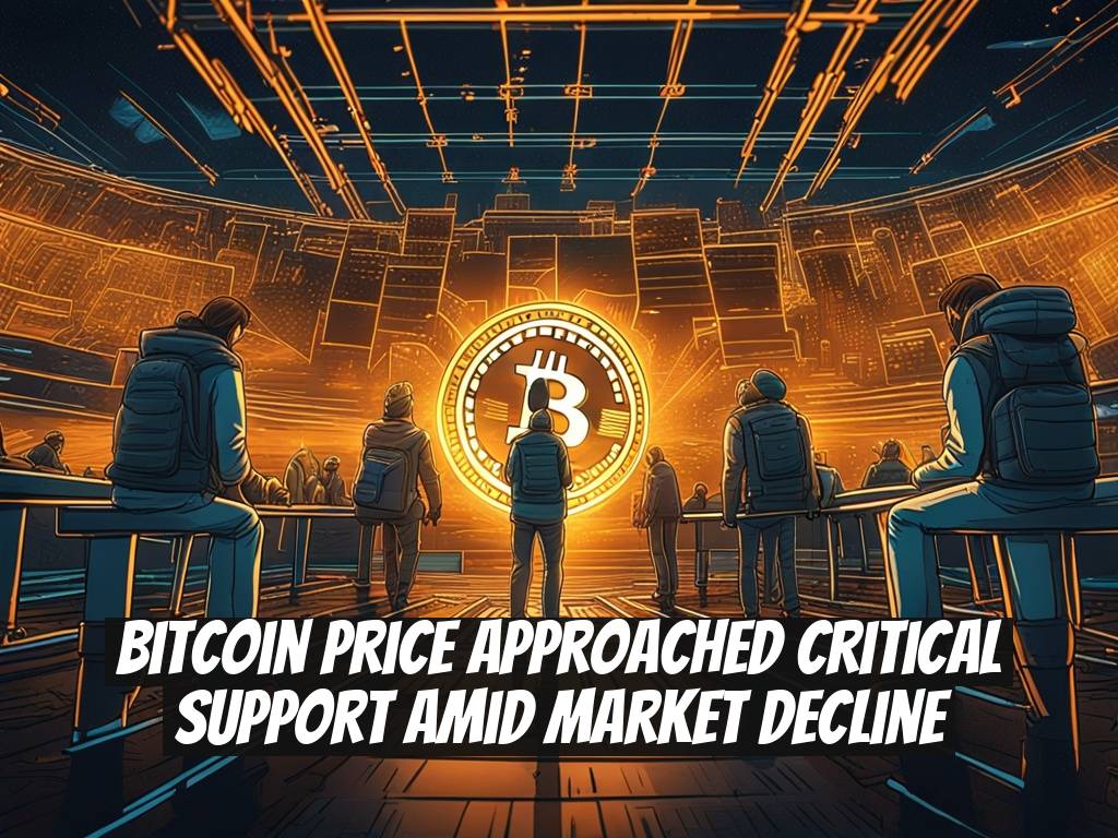 Bitcoin Price Approached Critical Support Amid Market Decline