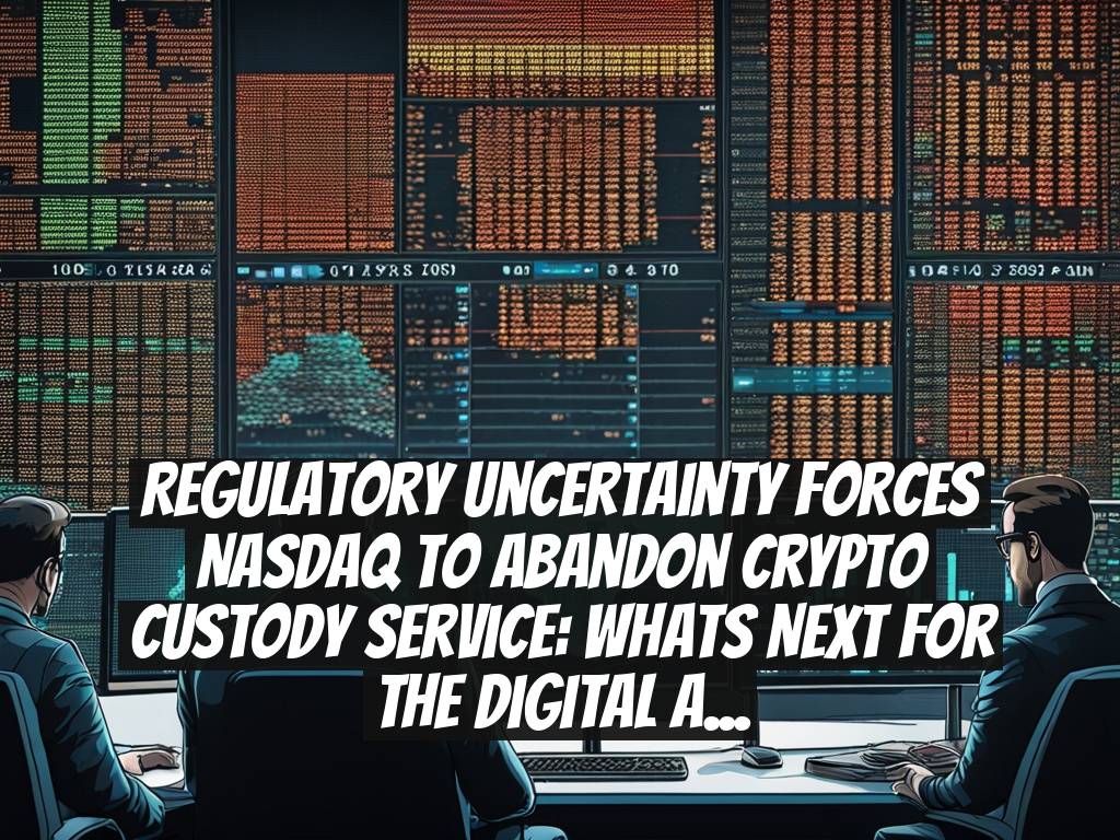 Regulatory Uncertainty Forces Nasdaq to Abandon Crypto Custody Service: Whats Next for the Digital Asset Industry?
