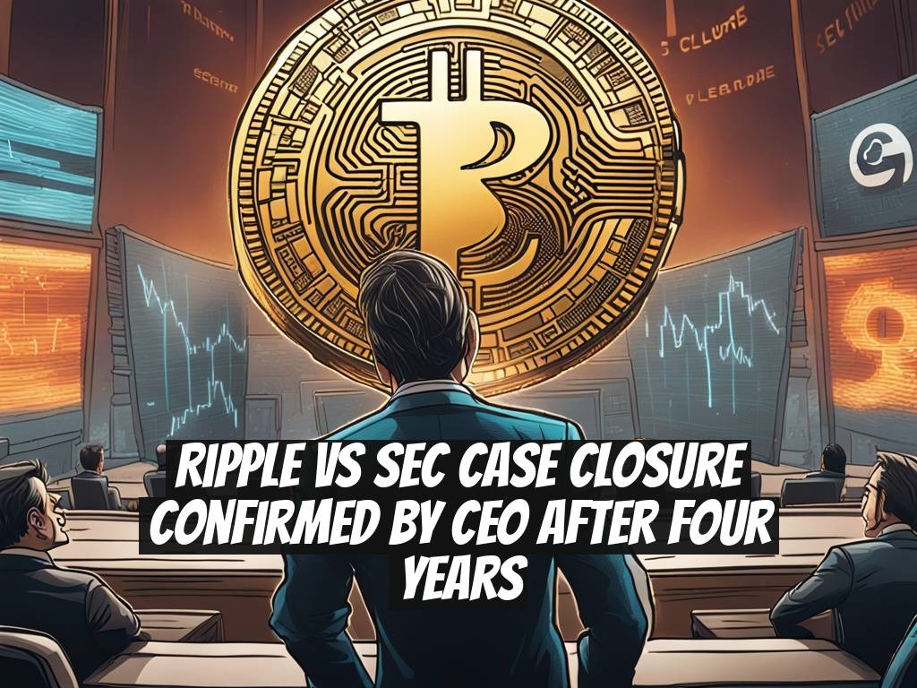 Ripple vs SEC Case Closure Confirmed by CEO After Four Years
