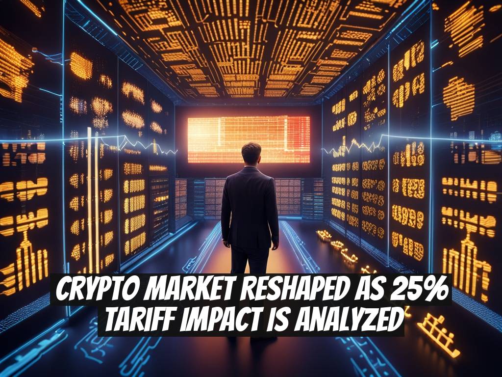 Crypto Market Reshaped as 25% Tariff Impact Is Analyzed