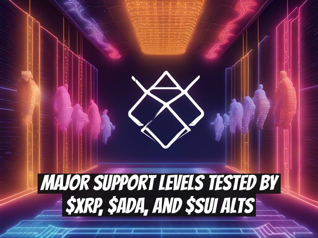 Major Support Levels Tested by $XRP, $ADA, and $SUI Alts