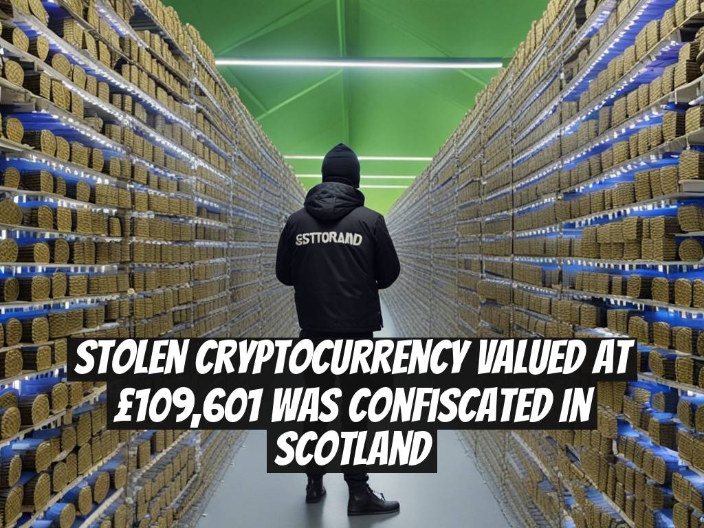 Stolen cryptocurrency valued at £109,601 was confiscated in Scotland