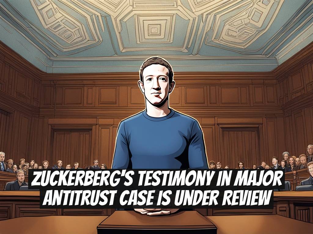 Zuckerberg's Testimony in Major Antitrust Case is Under Review
