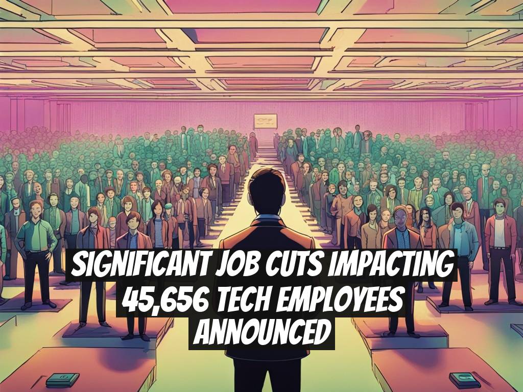 Significant Job Cuts Impacting 45,656 Tech Employees Announced