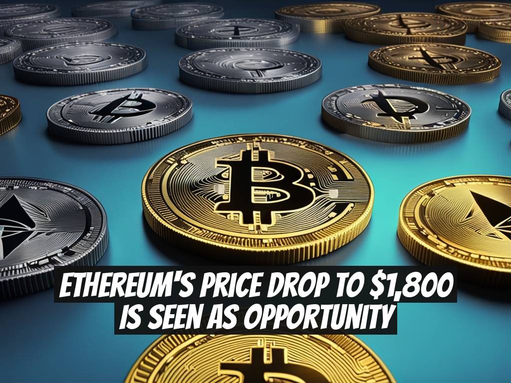 Ethereum's Price Drop to $1,800 is Seen as Opportunity